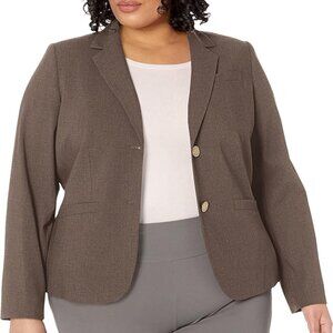 Calvin Klein Heather Taupe Blazer